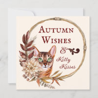 Deseos de otoño y besos gitanos, saludo de tempora