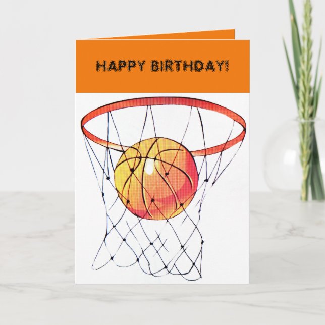 TARJETA DESEOS DEL BALONCESTO (Anverso)