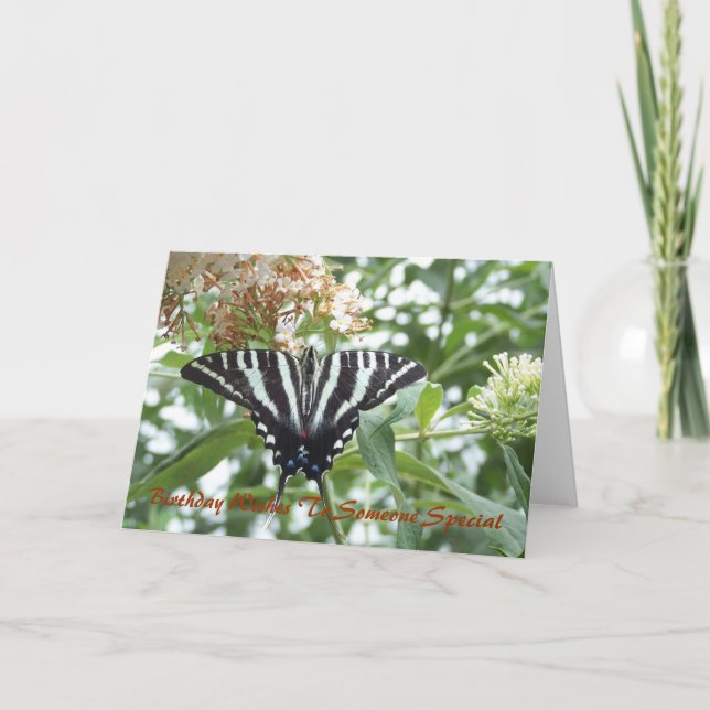 Tarjeta Deseos del cumpleaños al som… (Anverso)