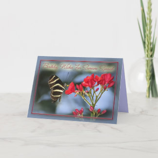 Tarjeta Deseos del cumpleaños para alguien especial