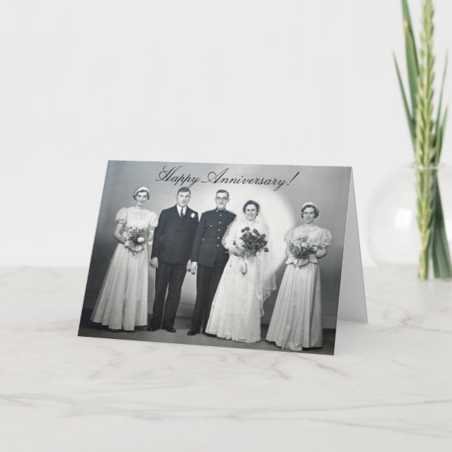 Tarjeta Deseos para el Día de la Boda .. (Anverso)