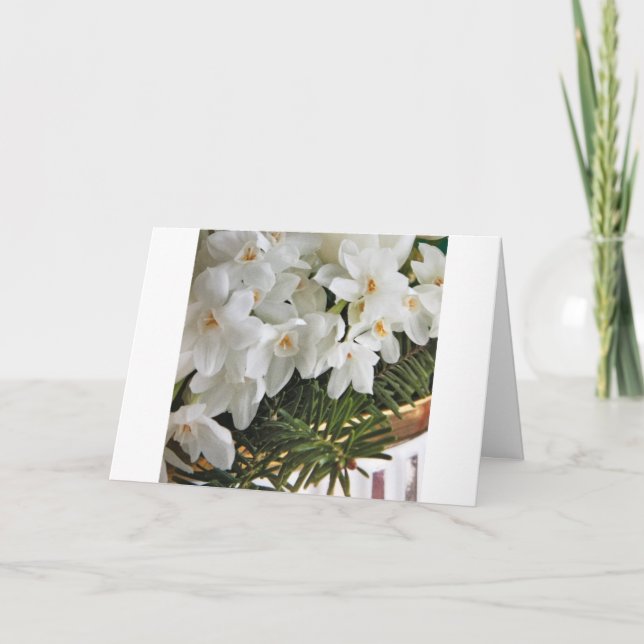 TARJETA DESEOS POR **A FELIZ Y UN FELIZ** NAVIDADES (Anverso)