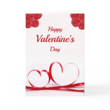 Deseos sinceros del Día de San Valentín Plegable
