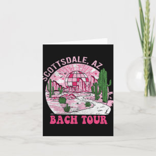 Tarjeta Desert Disco Scottsdale Bachelorette