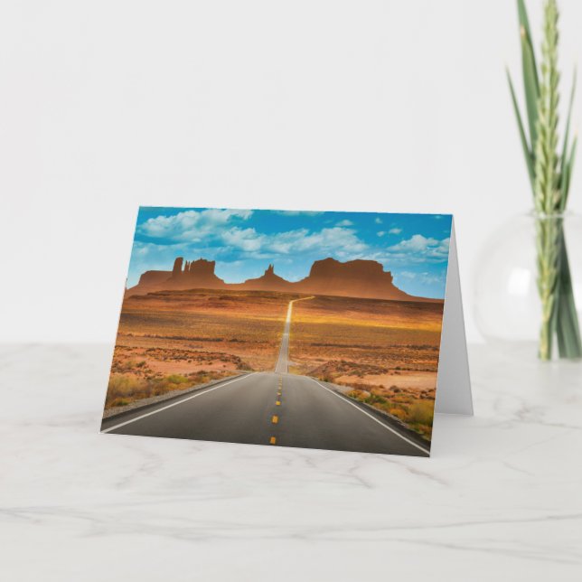 Tarjeta Deserts | Monument Valley, Utah (Anverso)
