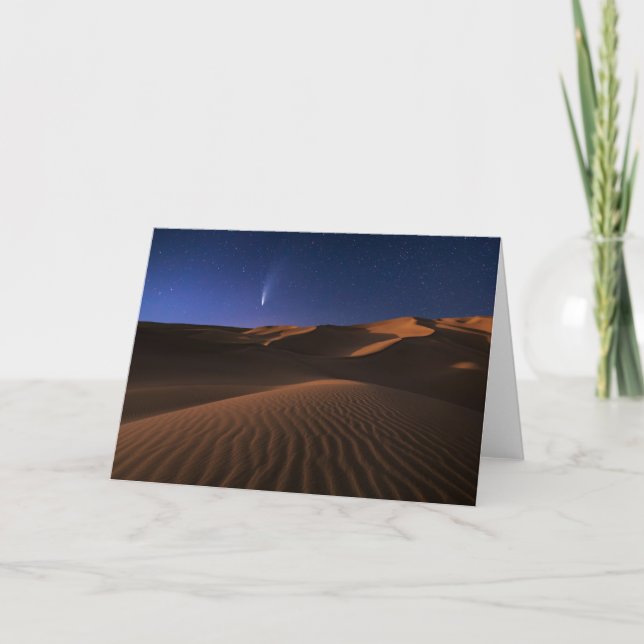Tarjeta Deserts | Sand Dune Galaxy (Anverso)