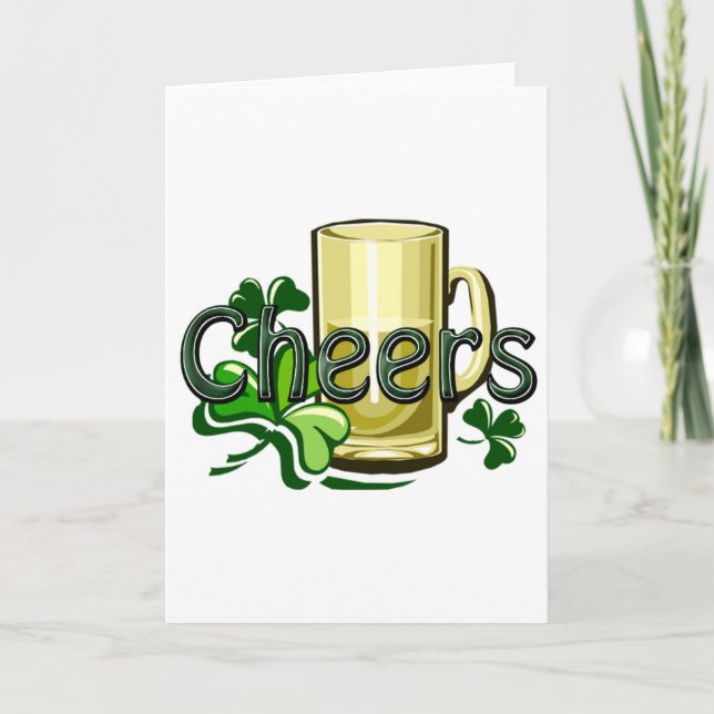 Tarjeta Desfile de San Patricio Birmingham (Anverso)