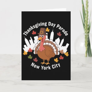 Tarjeta Desfile del Día de Acción de Gracias Nueva York