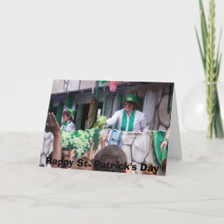 Tarjeta Desfile del Día de los Patrocinadores