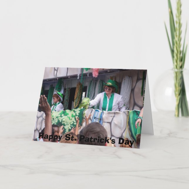 Tarjeta Desfile del Día de los Patrocinadores (Anverso)