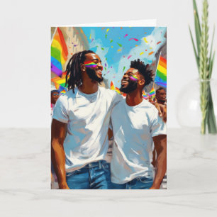 Tarjeta Desfile del Orgullo Abrazo