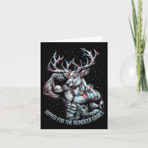Tarjeta Desgarrado Para Los Juegos Divertidos Navidades Gy