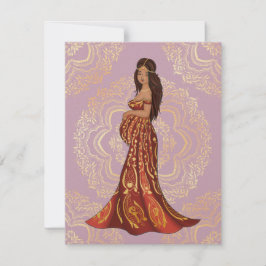 Tarjeta Desi mommy to be