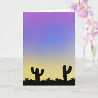 Tarjeta Desierto de golosinas