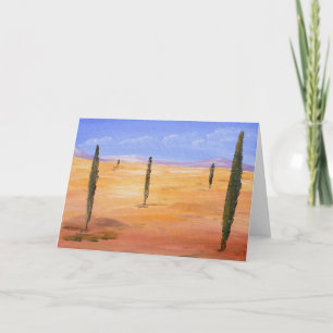Tarjeta Desierto - Surrealista