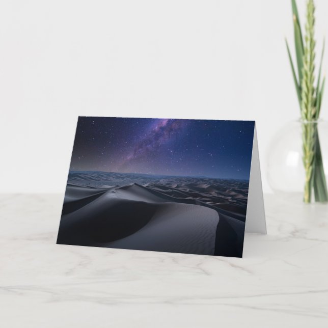 Tarjeta Desiertos | Desierto de barrio vacío Abu Dhabi (Anverso)