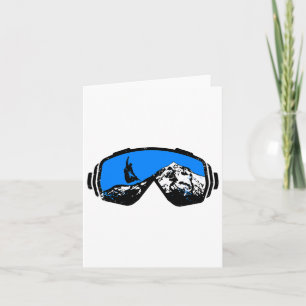 Tarjeta Desig de Snowboard Ski Goggles Mountain