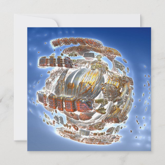 Tarjeta Desintegración de la nave espacial (Anverso)