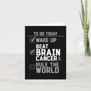 Tarjeta Despierta derrota al cáncer de cerebro en el mundo