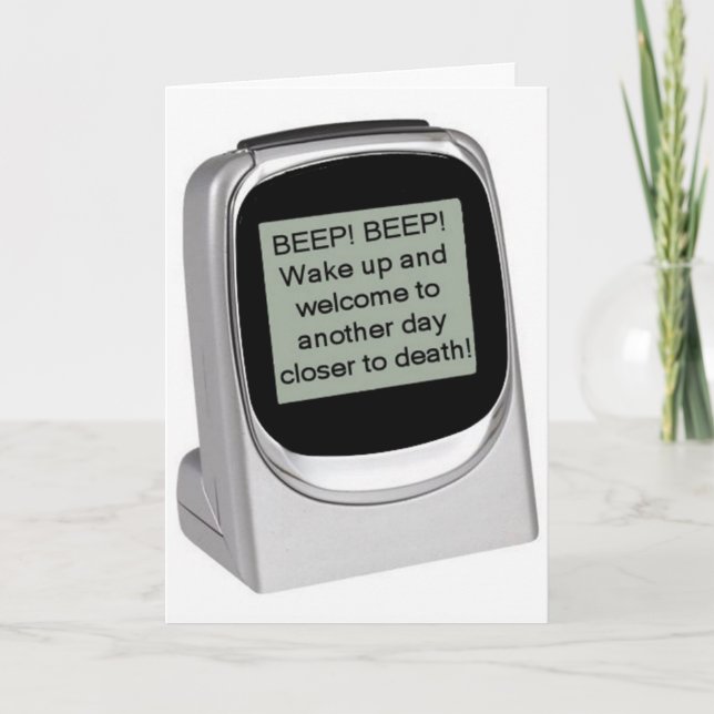 Tarjeta ¡Despierte! (Anverso)