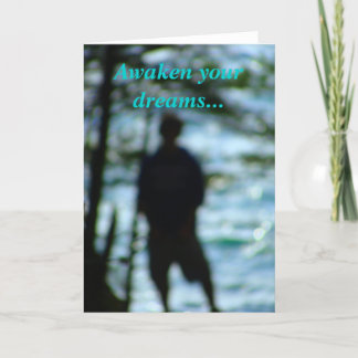 Tarjeta Despierte sus sueños…