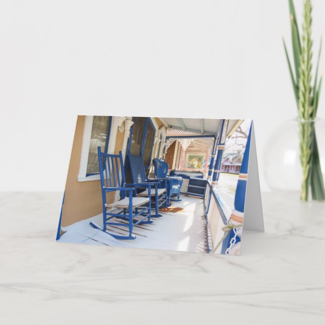 Tarjeta Después de la caída de la nieve - Viñedo de Martha (Anverso)