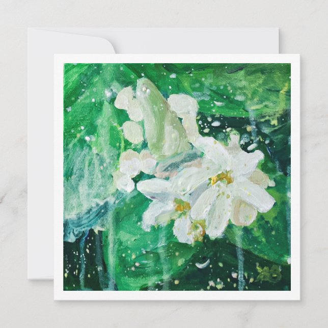 Tarjeta Después de la lluvia (Anverso)