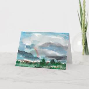 Tarjeta Después de la lluvia
