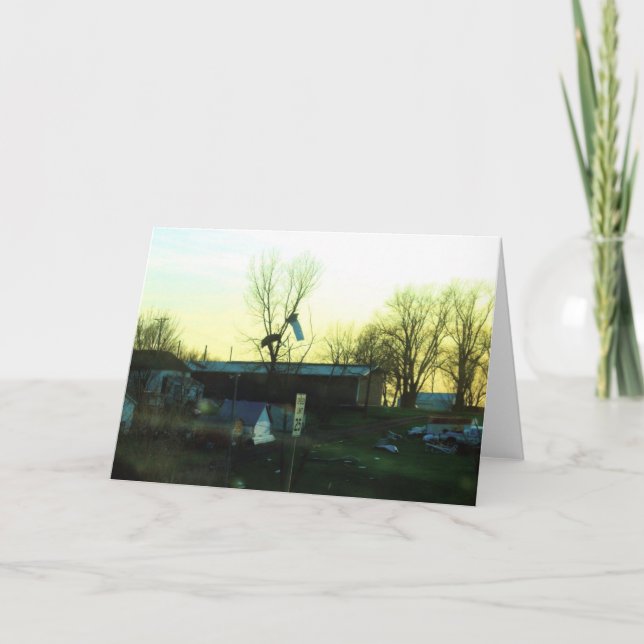 Tarjeta Después de la tormenta (Anverso)