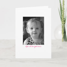 Tarjeta Después de todas las buenas veces - fingiré…