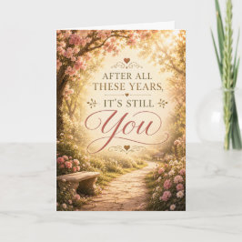 Tarjeta Después de todos estos años, todavía eres tú Anive