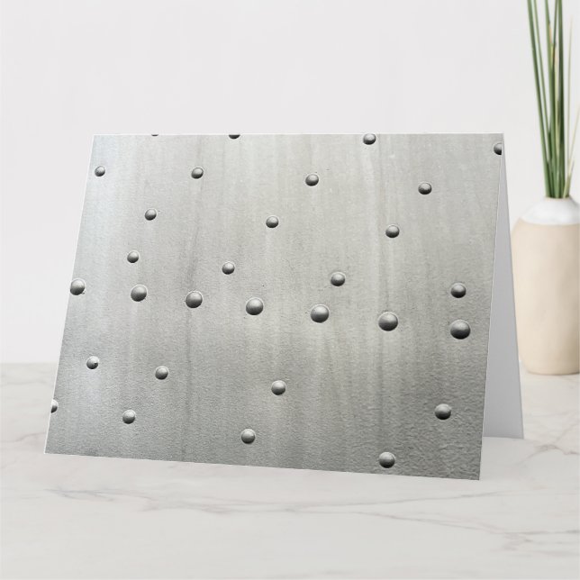 Tarjeta Detalle del aluminio de la piel de la aeronave (Anverso)