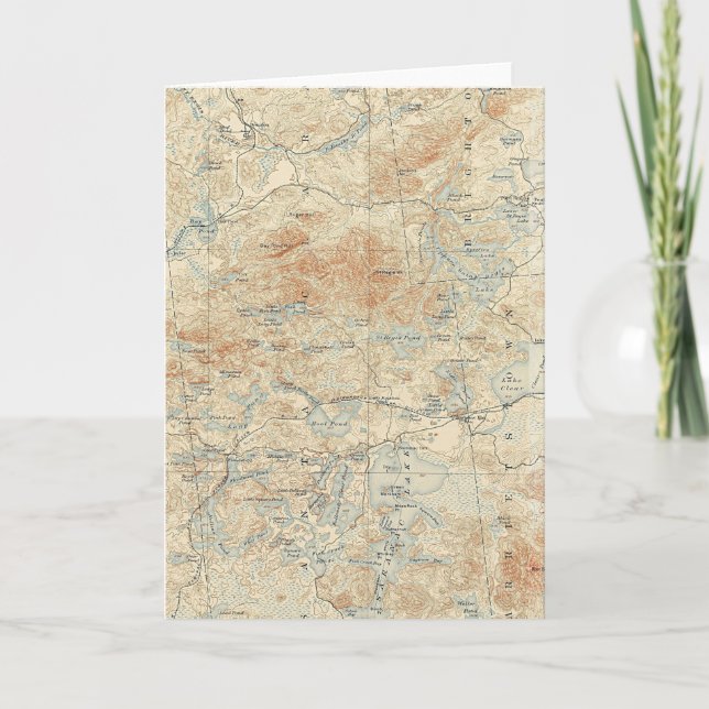 Tarjeta Detalles de la zona de canoa de Saint Regis en los (Anverso)