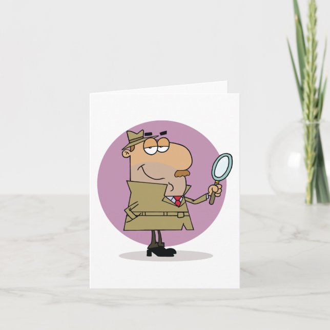 Tarjeta detective (Anverso)