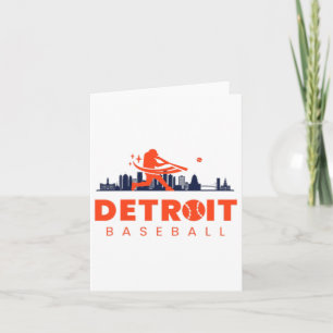Tarjeta Detroit Bysebyll Vintage Minimalista Retro Bysebyl