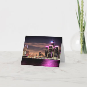 Tarjeta Detroit Notecard