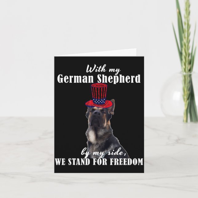 Tarjeta Deutsch Funny American German Dogs Quotes Germany  (Anverso)