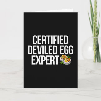 Tarjeta Deviled Egg Expert