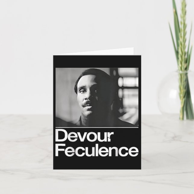 Tarjeta Devour Feculance (Anverso)