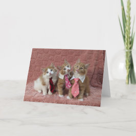 Tarjeta Dewey, Louie y Huey están todos vestidos