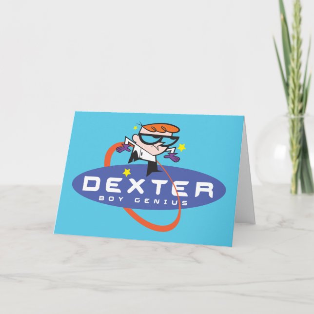 Tarjeta Dexter "Boy Genius" (Anverso)
