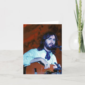 Tarjeta DF en concierto 1976 Notecard
