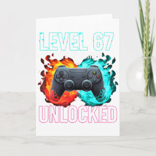 Tarjeta Día 67 desbloqueado nivel escolar Gamer Video Jueg