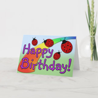Tarjeta Día-B de Ladybug