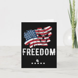Tarjeta Día Conmemorativo, 4 De Julio, Independencia,