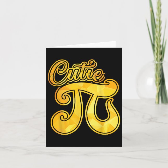 Tarjeta Día Cutie Pi  (Anverso)