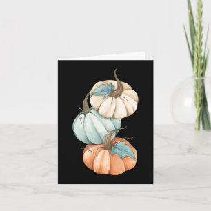 Tarjeta Día de Acción de Gracias Otoño Temporada de Otoño 