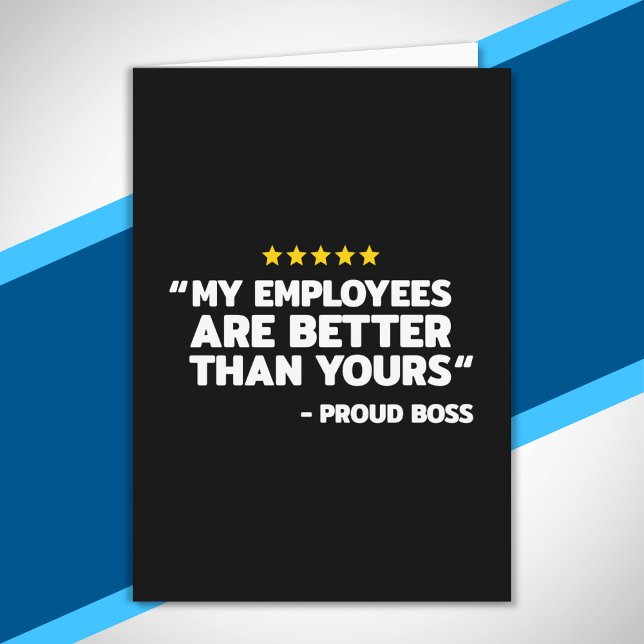 Tarjeta Día de Apreciación de Empleados - Gracioso regalo  (Subido por el creador)