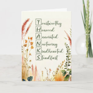 Tarjeta Día de Apreciación del Clero Bendición Palabras Ac