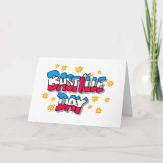 Tarjeta Día de Bastille